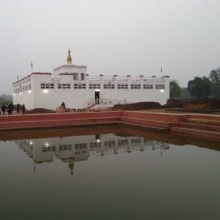 Lumbini, birthplace of Lord Buddha.