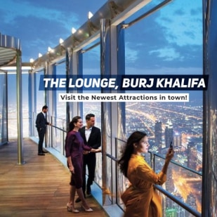 The Lounge of Burj Khalifa 