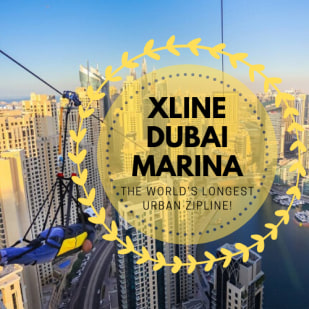 Xline Dubai Marina-The World’s Longest Urban Zipline!
