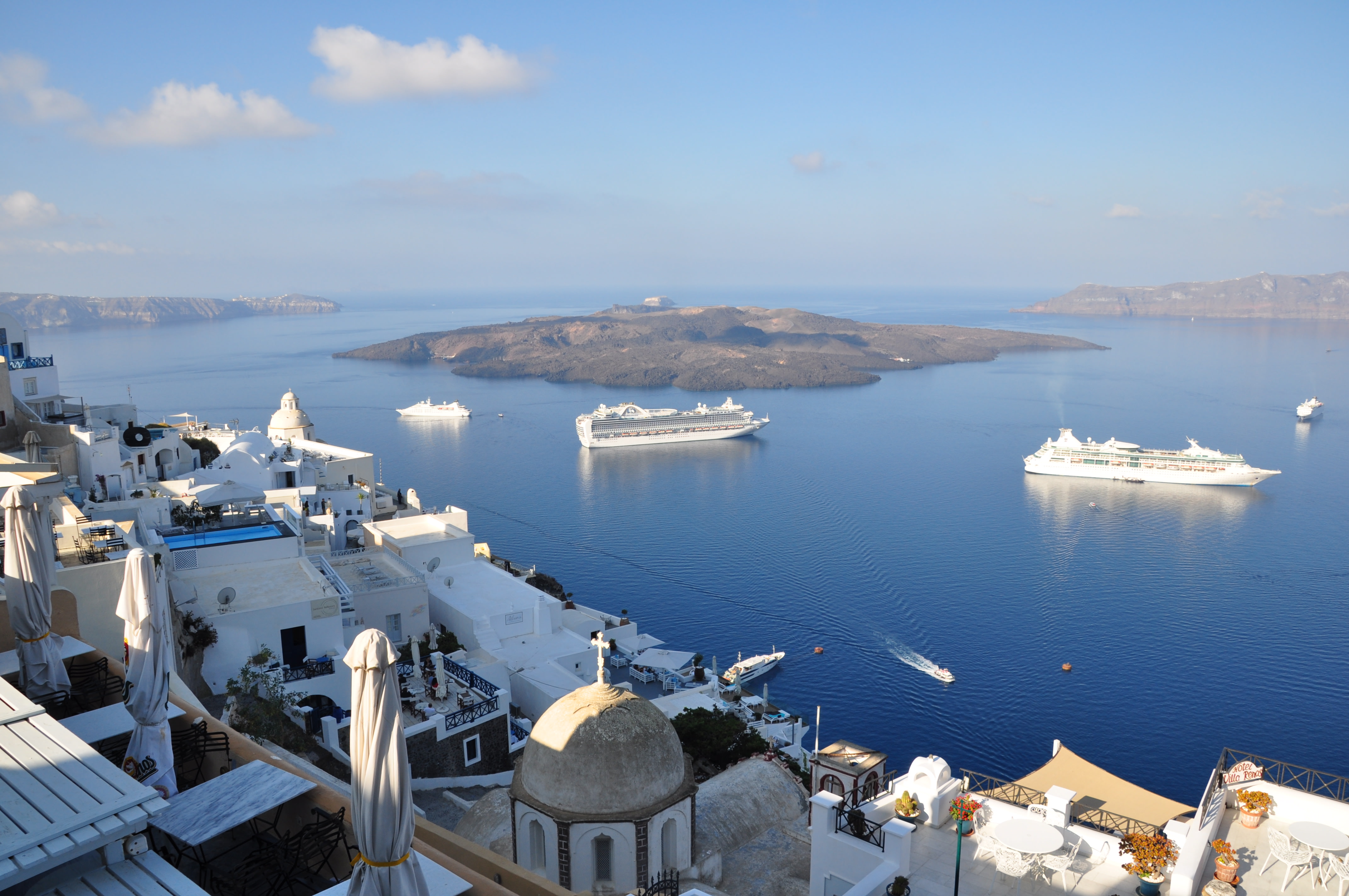 virtual tour santorini greece