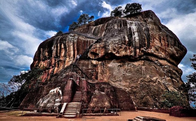 Rock Fortress Of Sigiriya.