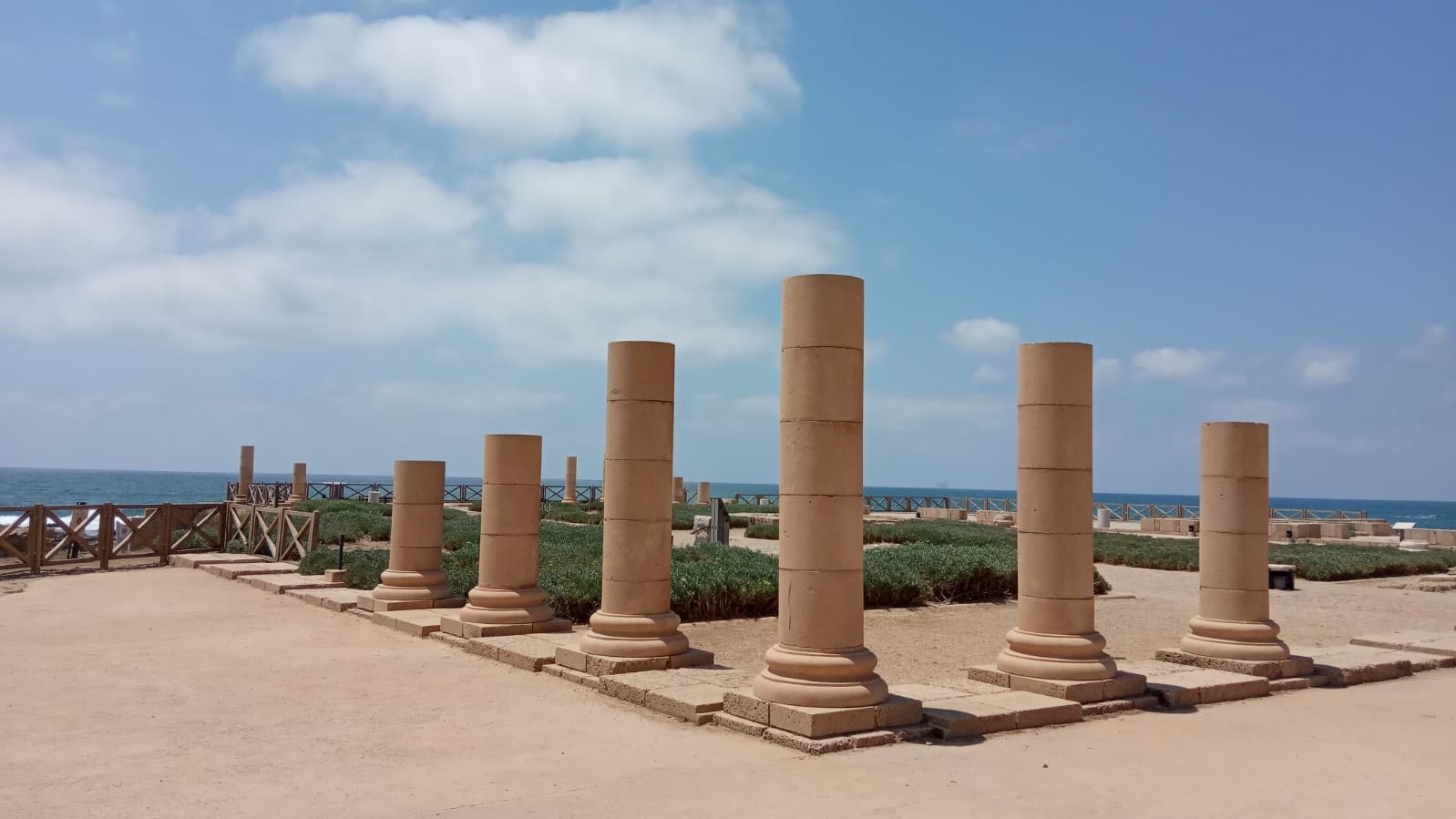 Explore the Ancient City of Caesarea live online tour from Caesarea
