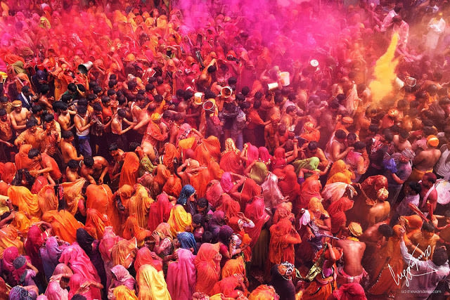 Holi Festival in Mathura and Vrindavan