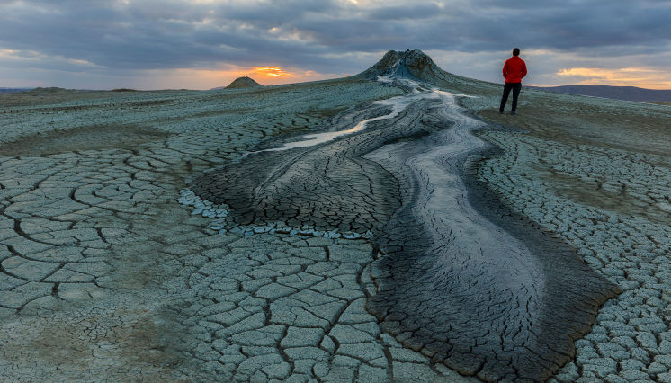 Mud Volcanoes in Azerbaijan