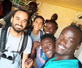 Collins tour guide Jinja Uganda