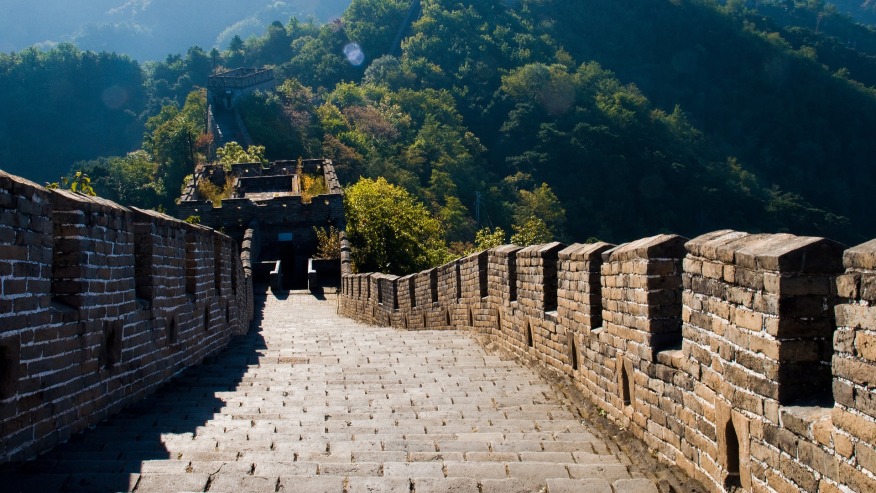 Chinese Muur Compositie
