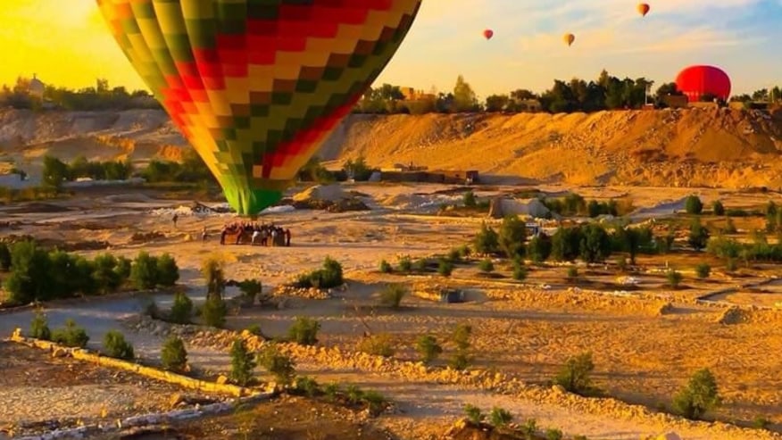 hot air balloon ride for 3