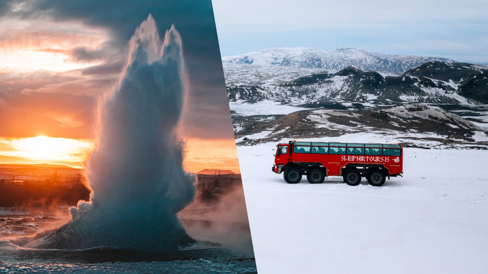Golden Circle + Monster Truck Glacier Adventure from Reykjavik
