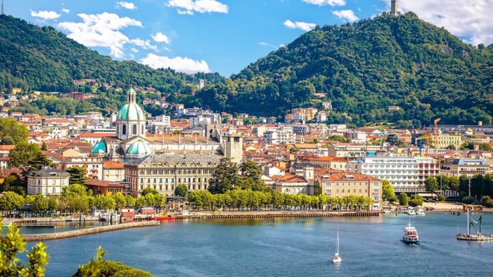 Como Guided City & Lake Boat Tour Top Landmarks and Scenic Views