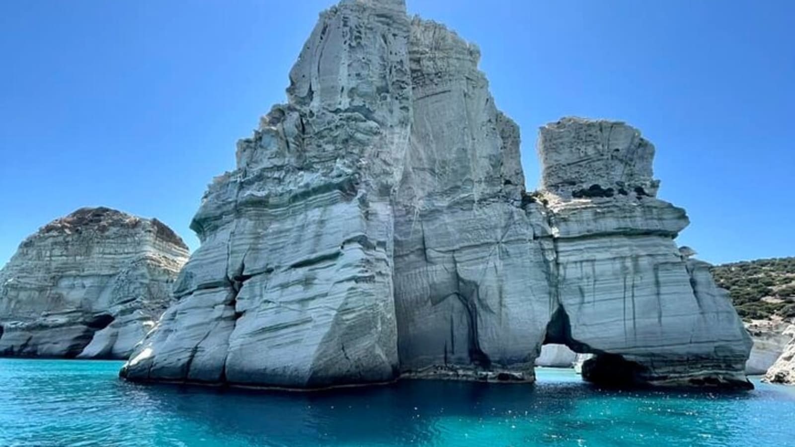 Milos Island from Chania