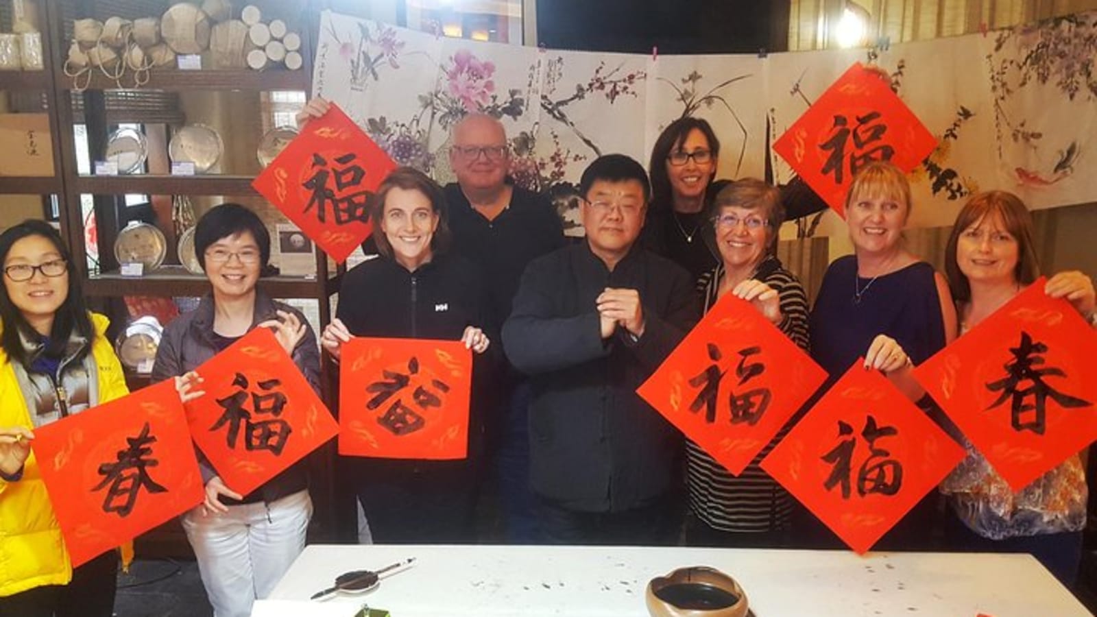 Traditional Calligraphy and Chinese Characters Class in Chengdu