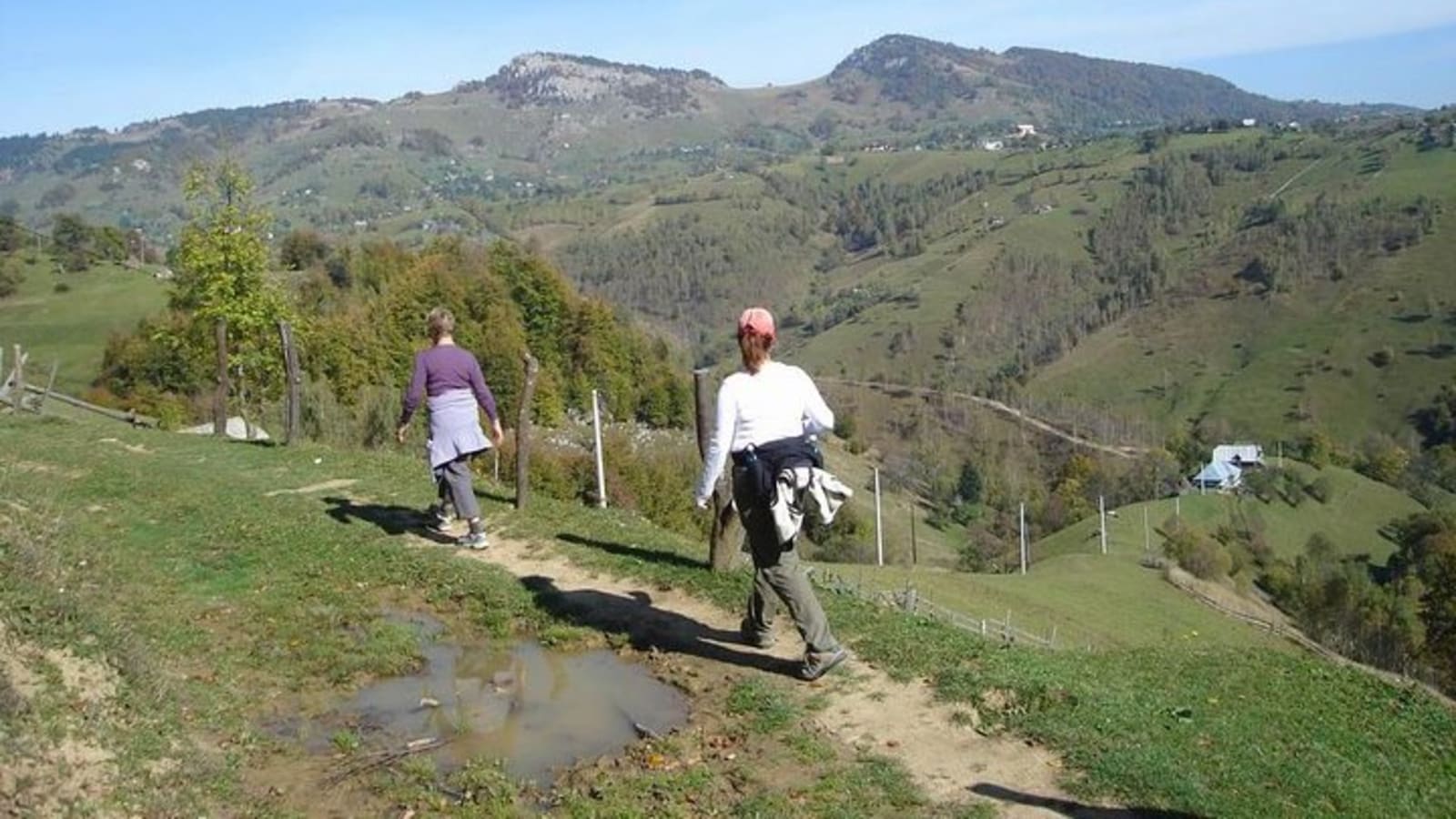 Hill Walking & Gourmet Traditional Lunch on Mountains near Bran Castle