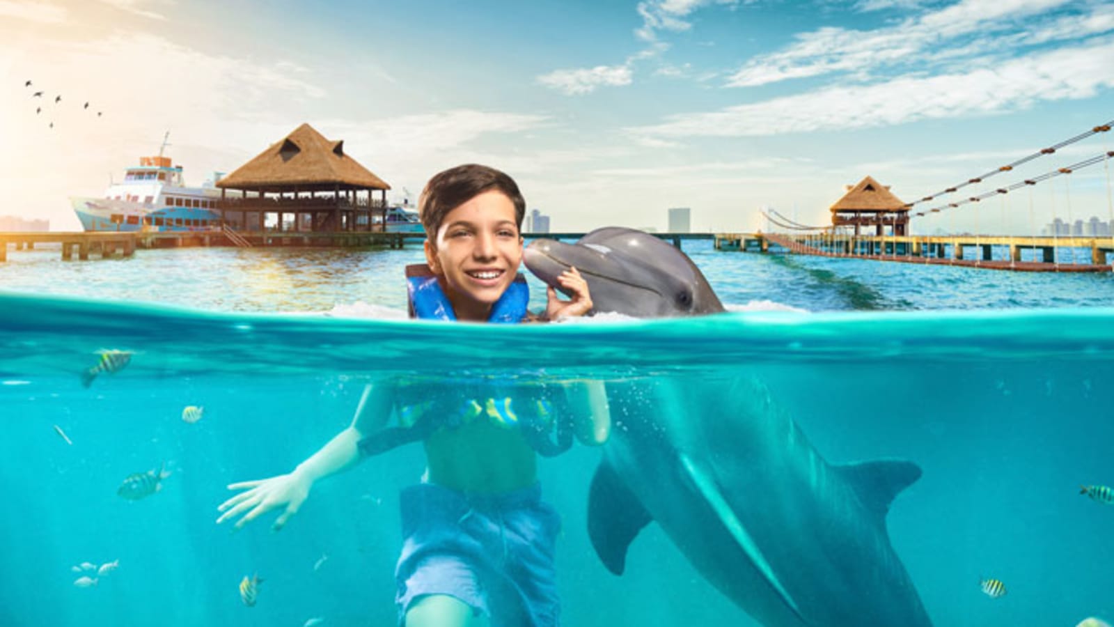 Dolphin Encounter en Isla Mujeres