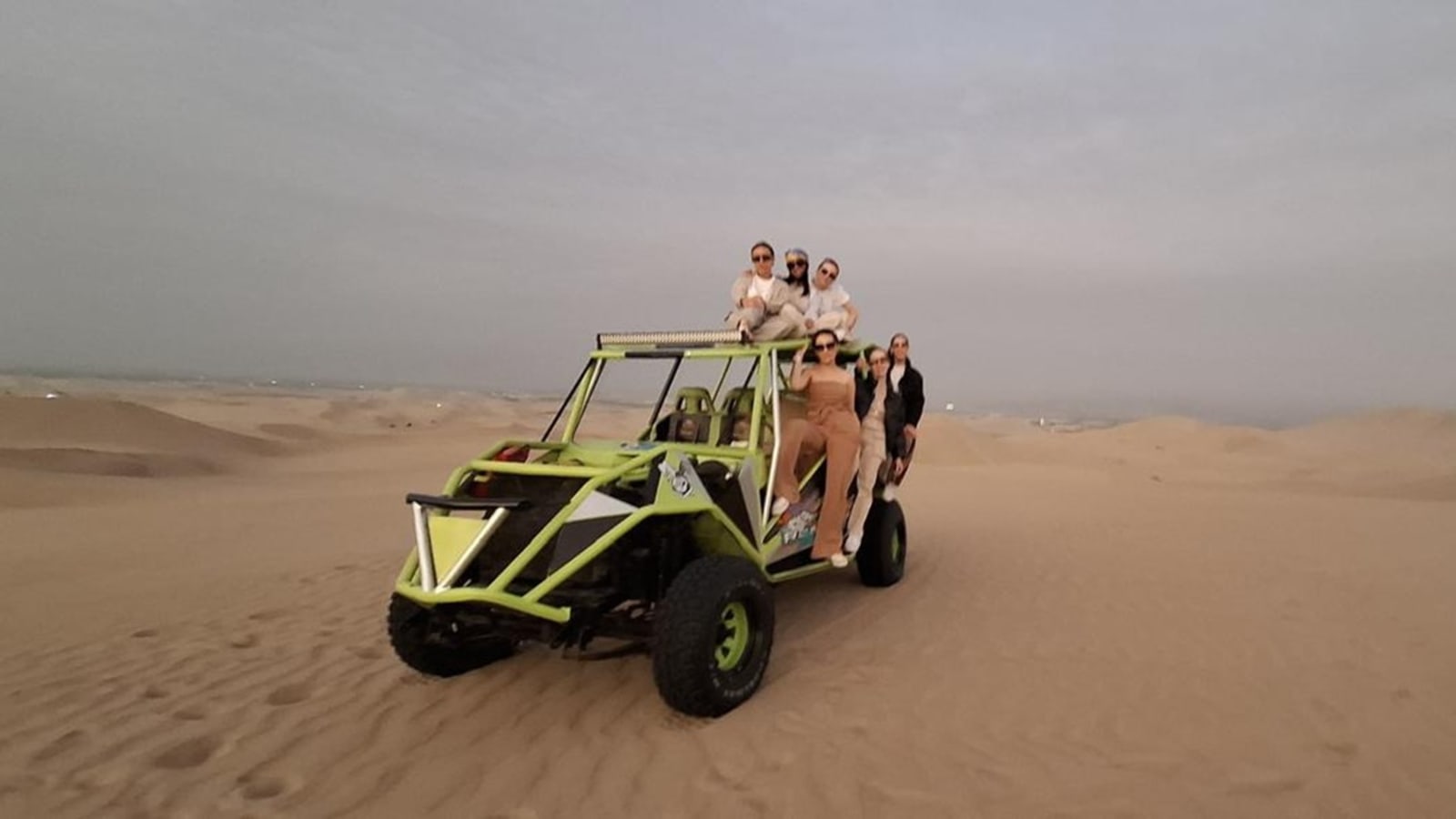 Dune Buggy at Huacachina desert in Ica