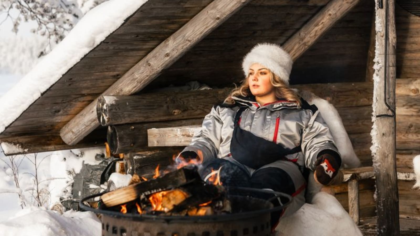 VIP Lapland: Santa Village, Glass Igloo Lunch & Snow Scooters