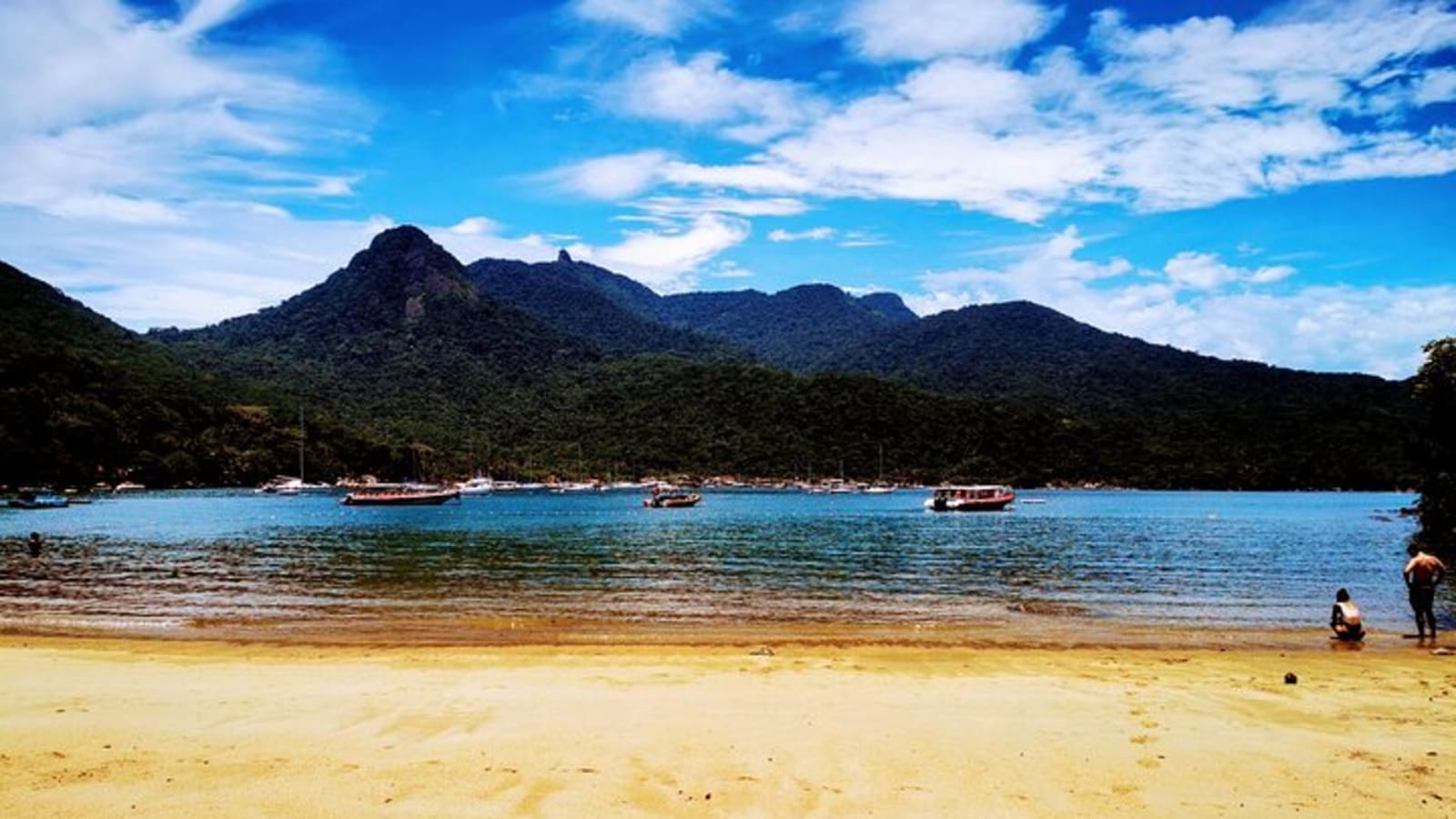 Vila do Abraão -Seven Beaches private hike on Ilha Grande