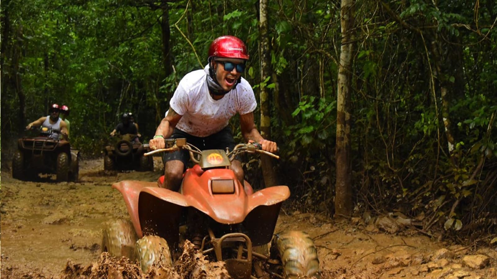 Cancun Combo Tour: ATV and Zip- lines with Cenote Swim