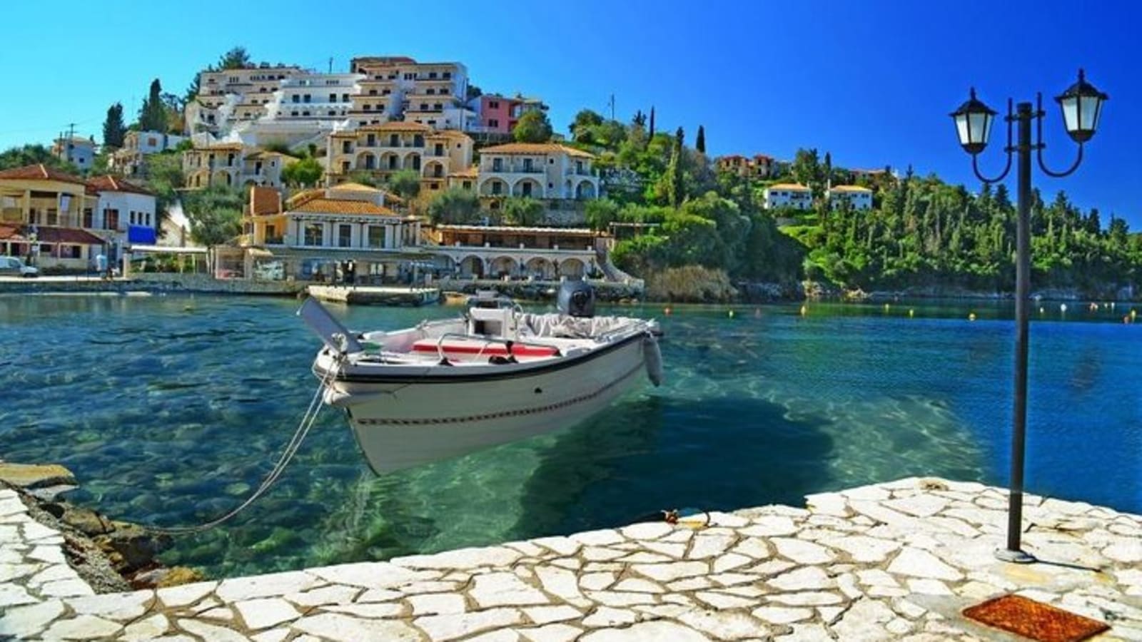 Shared Day Cruise from Corfu to Sivota village via Blue Lagoon