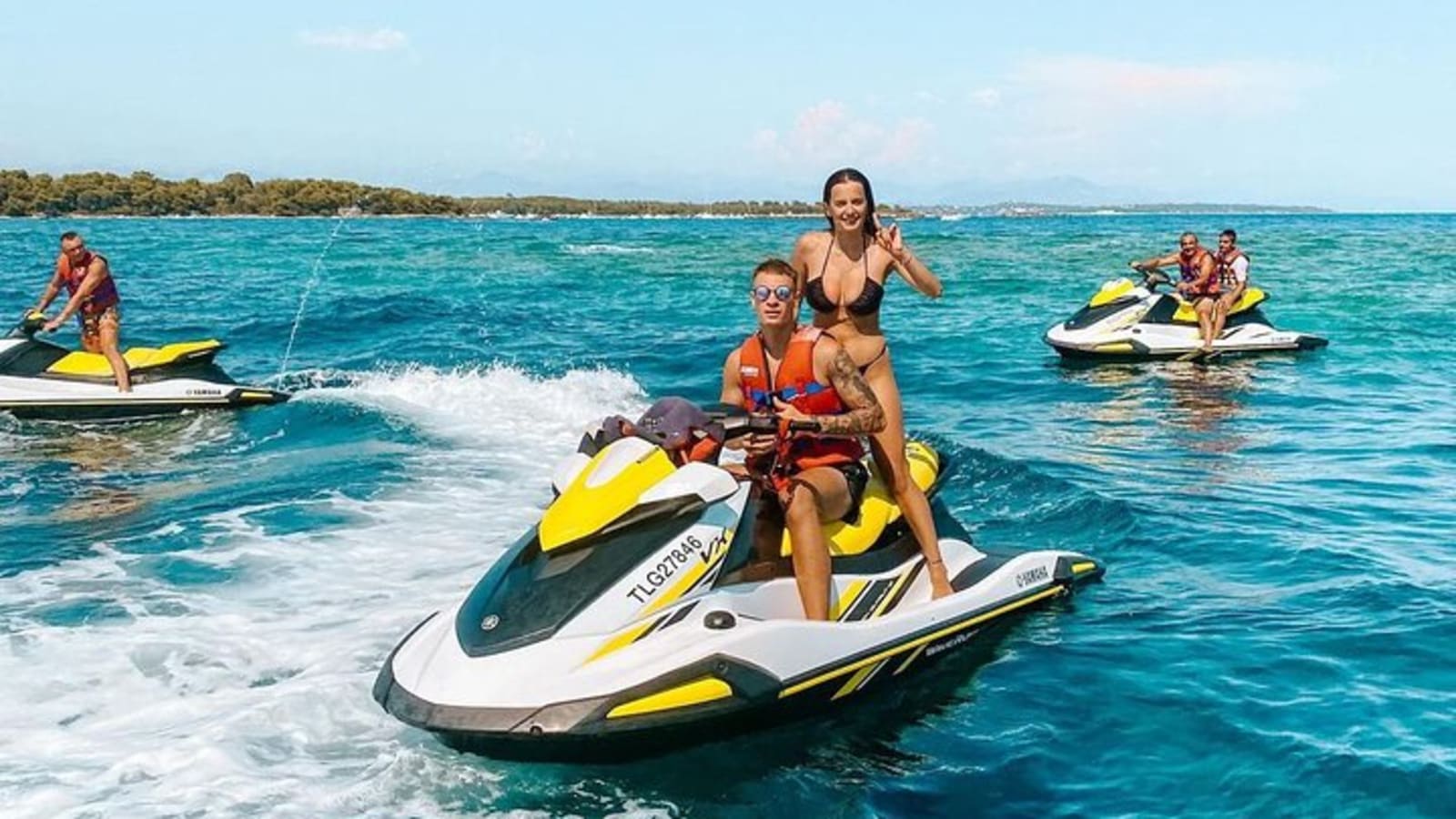 3 Hours Sunrise Jet Ski Ride guided & Gourmet Breakfast