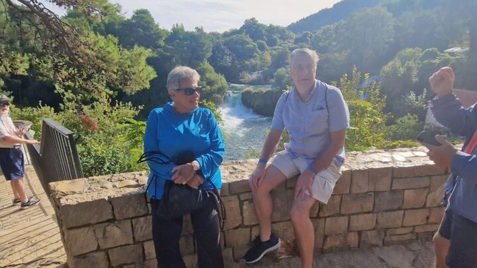 Private Krka Waterfalls with Wine and Prosciutto Shore Excursion from Zadar