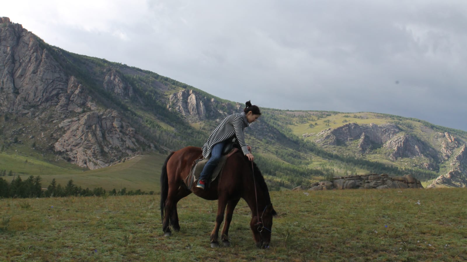 Full-Day Terelj National Park Horse Riding Tour with Local Lunch
