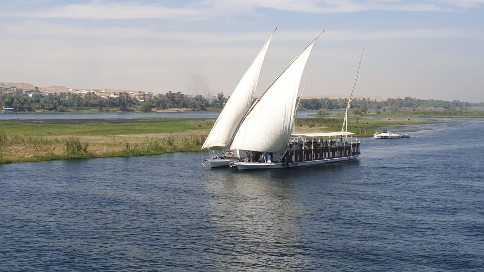 7 jours de croisière en dahabeya sur le Nil de Louxor à Assouan