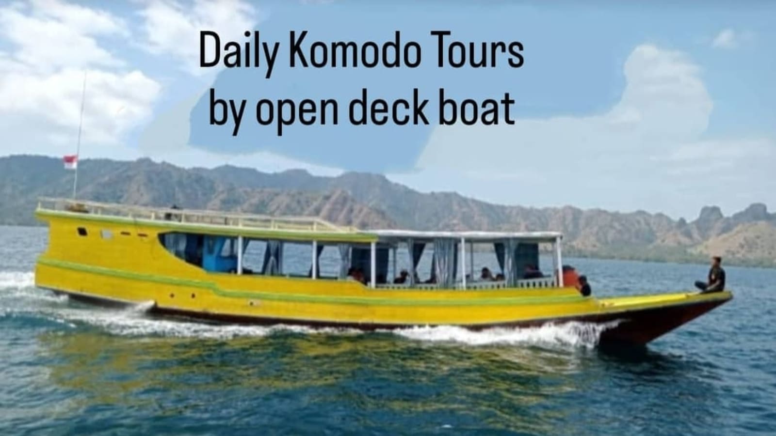 1-Day Komodo National Park Island Hopping Tour with Manta Point