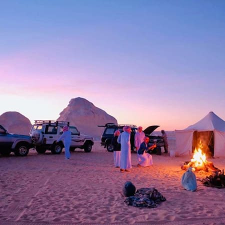 5-Day El Bahariya Oasis Desert Tour with White Desert Camping