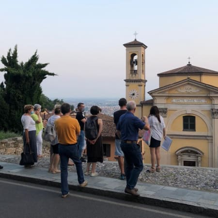 2.5-Hour Bergamo Alta Walking Tour with Venetian Walls Views