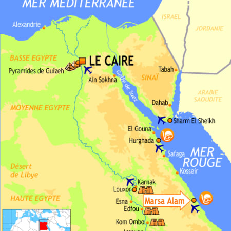 Excursion de 7 heures en snorkeling à Marsa Alam en bateau à voile