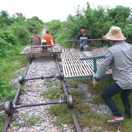 3-Day Battambang Tour from Siem Reap with Bat Cave and Bamboo Train