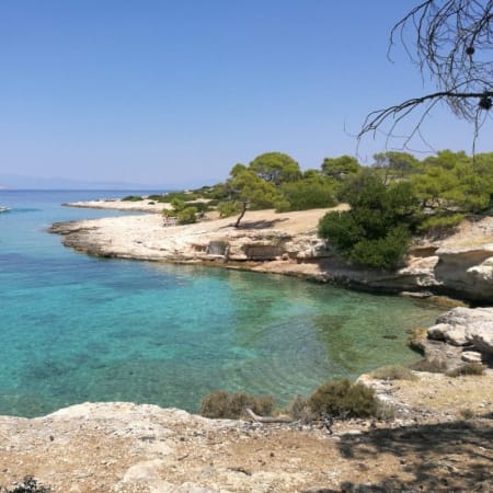 7-Hour Athens Island Cruise to Agistri, Moni and Aegina by Private RIB