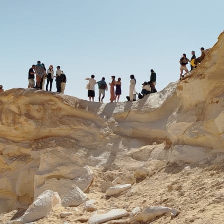 3-Day Cairo and Bahariya Oasis Tour from Hurghada with White Desert Camp