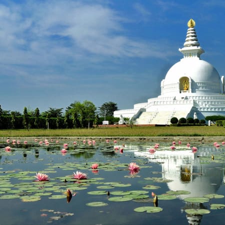 1-Day Lumbini Flight Tour from Kathmandu with UNESCO Sacred Sites