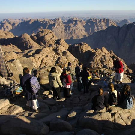 1-Day Mount Moses and St. Catherine's Tour from Dahab at Sunrise