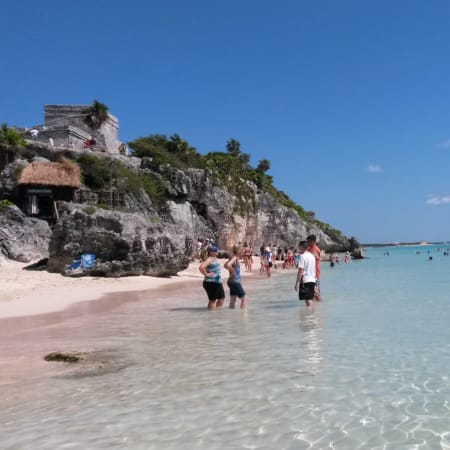 12-Hour Tulum and Coba Tour with Cenote Swim and Early Access