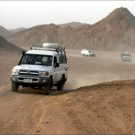 12-Hour Sinai Desert Jeep Safari from Sharm el-Sheikh with Nawamis