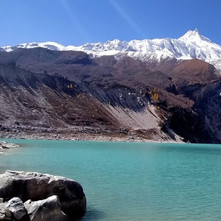 13-Day Manaslu Circuit Trek from Kathmandu via Larkya La