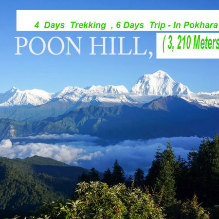 6-Day Poon Hill Trek from Pokhara with Sunrise Himalayan Views