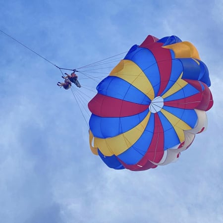 15-Minute Boracay Parasailing Adventure with Insta360 Camera