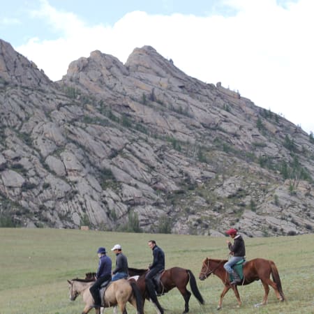 Full-Day Terelj National Park Horse Riding Tour with Local Lunch