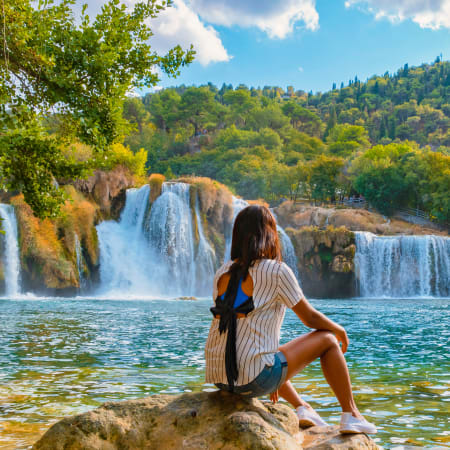 7-Hour Private Krka National Park Tour from Split with Boat Ride