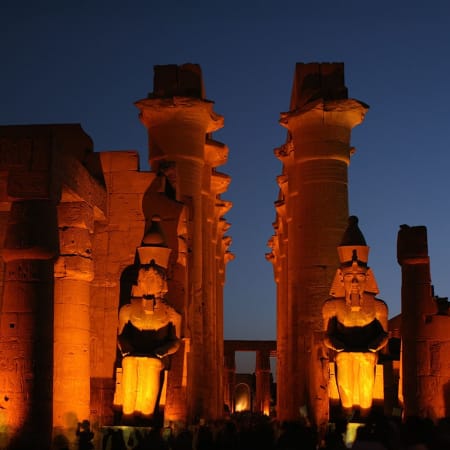 1-Day Private Luxor Tour from Marsa Alam with Nile Felucca Ride