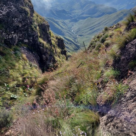 2-Day Tugela Falls Summit Hike in Drakensberg via Sentinel Peak