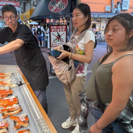 3-Hour Private Osaka Street Food Tour with 12 Tastings in Namba