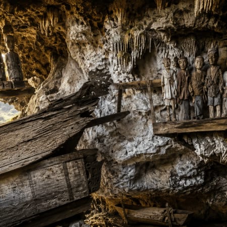 8-Hour Tana Toraja Heritage Tour with Burial Sites and Kete Kesu