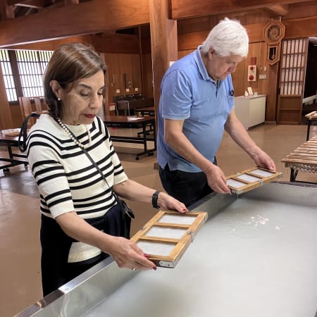 8-Hour Gokayama Heritage Tour with Iwana Lunch and Washi Making