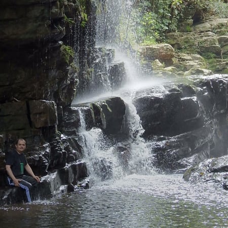 Caminata de 4 horas a Las Pailas en Gachantivá por cañón natural