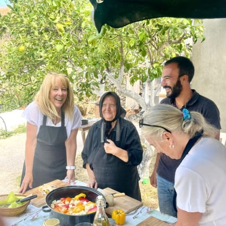 4-Hour Farm and Cooking Class in Naxos with Wood-Fire Recipes