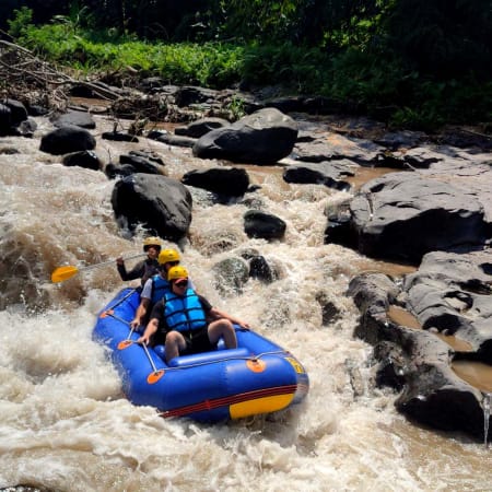6-Hour Lombok White Water Rafting Adventure on the Jangkok River